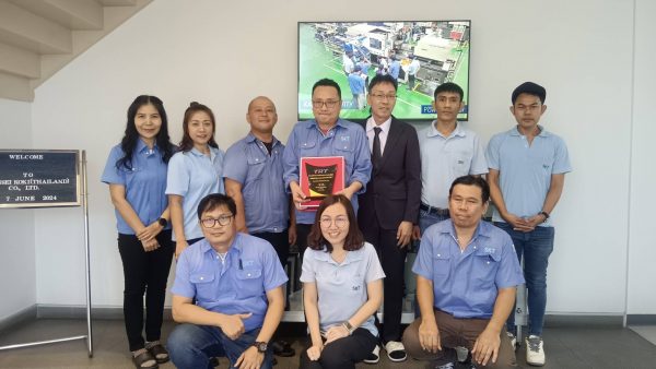 シンセイコウキタイランドが表彰されました