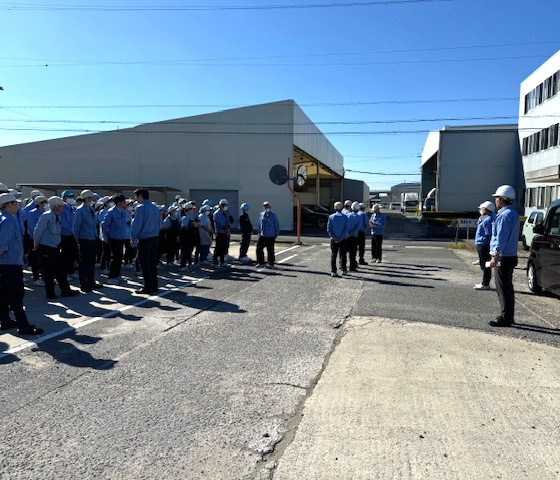 災害避難訓練を実施しました