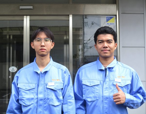今月もタイから新しい仲間が入社しました